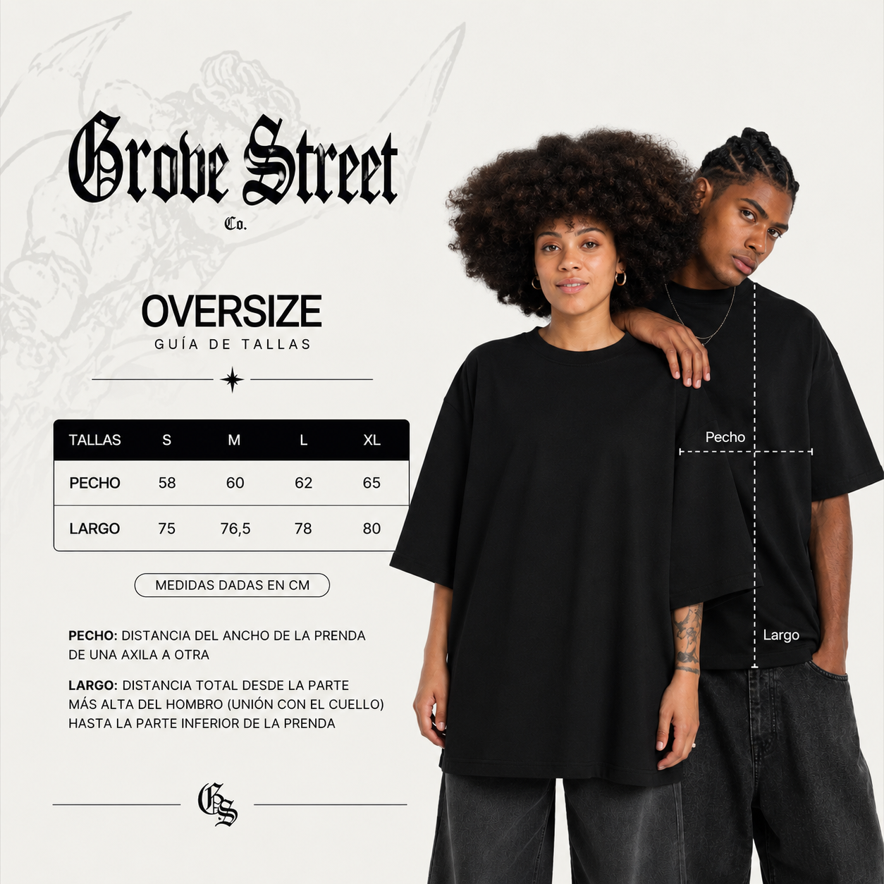 Camiseta Oversize GroveStreet