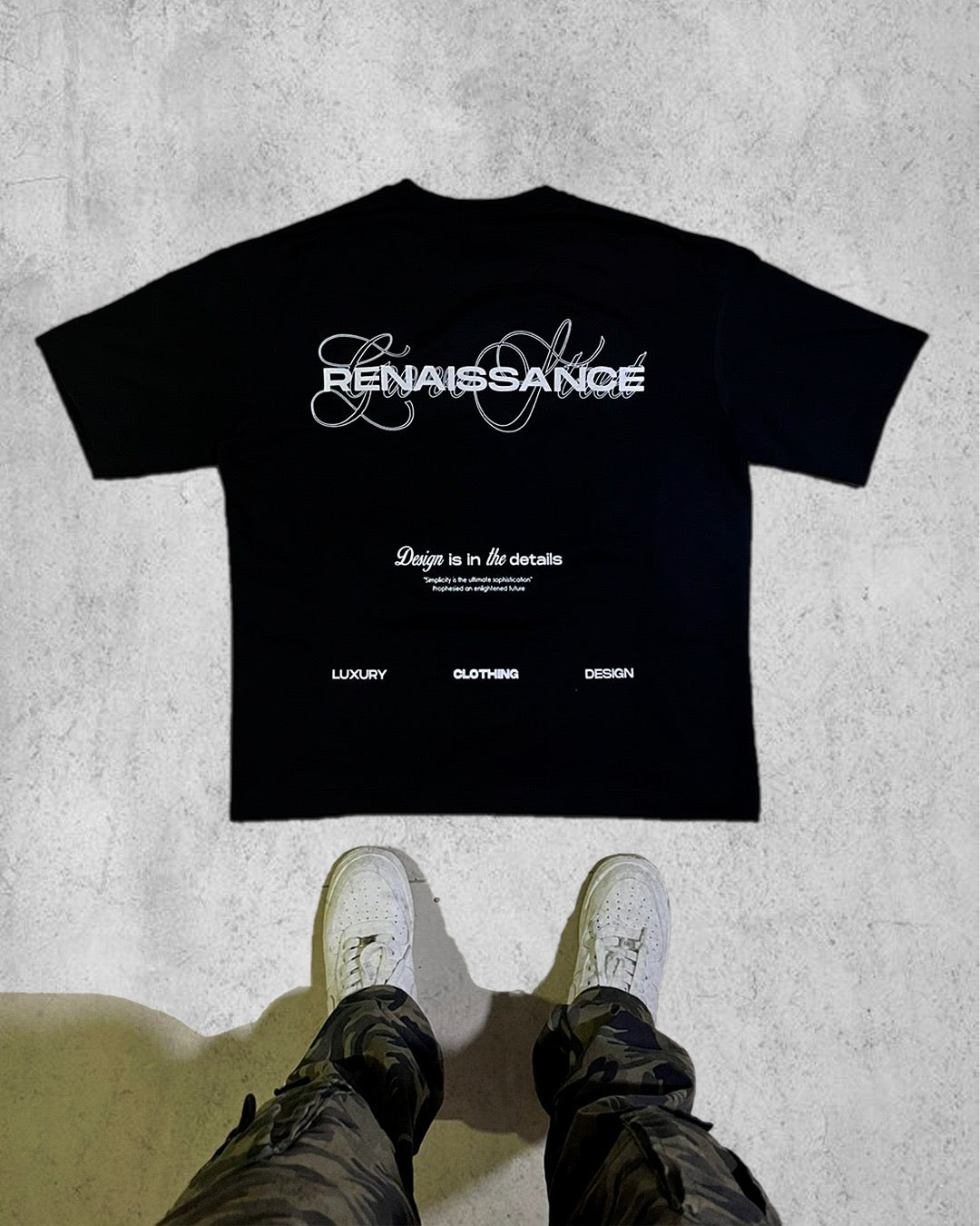 Camiseta Oversize Luxury