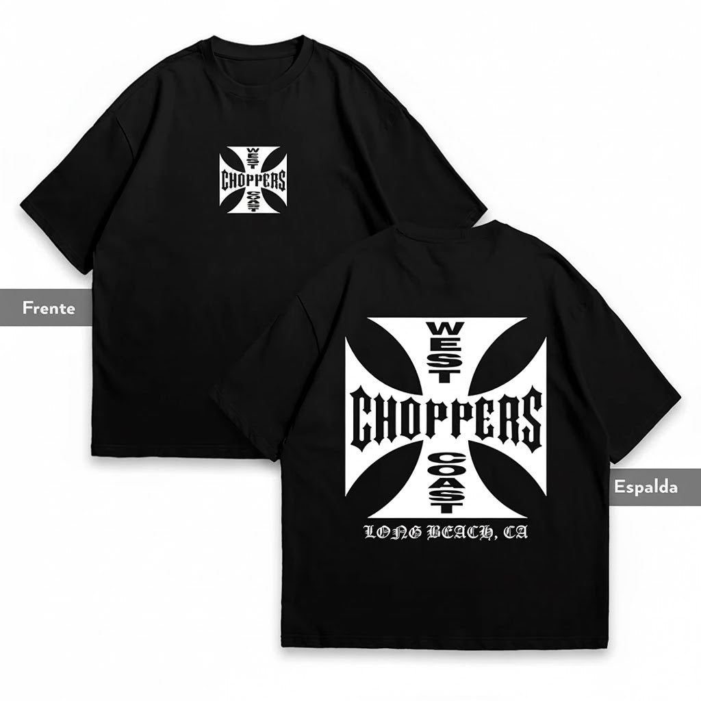 Camiseta Oversize West Coast Choppers